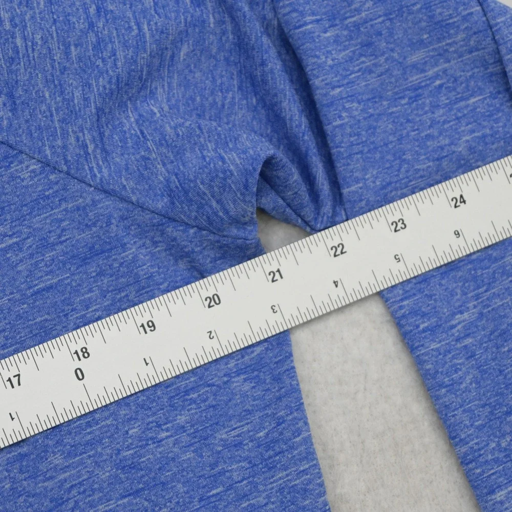 Nike Swim Shirt Mens Medium Blue Long Sleeve Rash Guard UPF 40+ Dri-Fit
